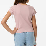Girl's Athletic Seal Willa Skimmer Tee - Orchid | O'Neill