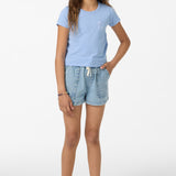 Girl's Okeedoke Willa Skimmer Tee - Blue Glass | O'Neill
