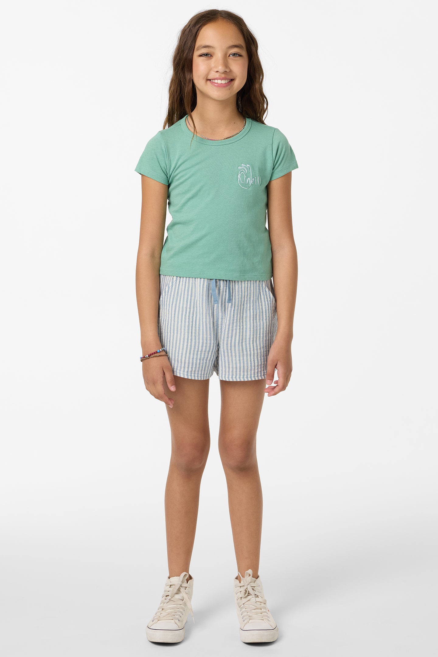 Girl's Okeedoke Willa Skimmer Tee - Green | O'Neill
