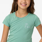 Girl's Okeedoke Willa Skimmer Tee - Green | O'Neill