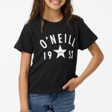 Girl's Starry Willa Skimmer Tee - Black | O'Neill