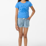 Girl's Strato Willa Skimmer Tee - Regatta Blue | O'Neill