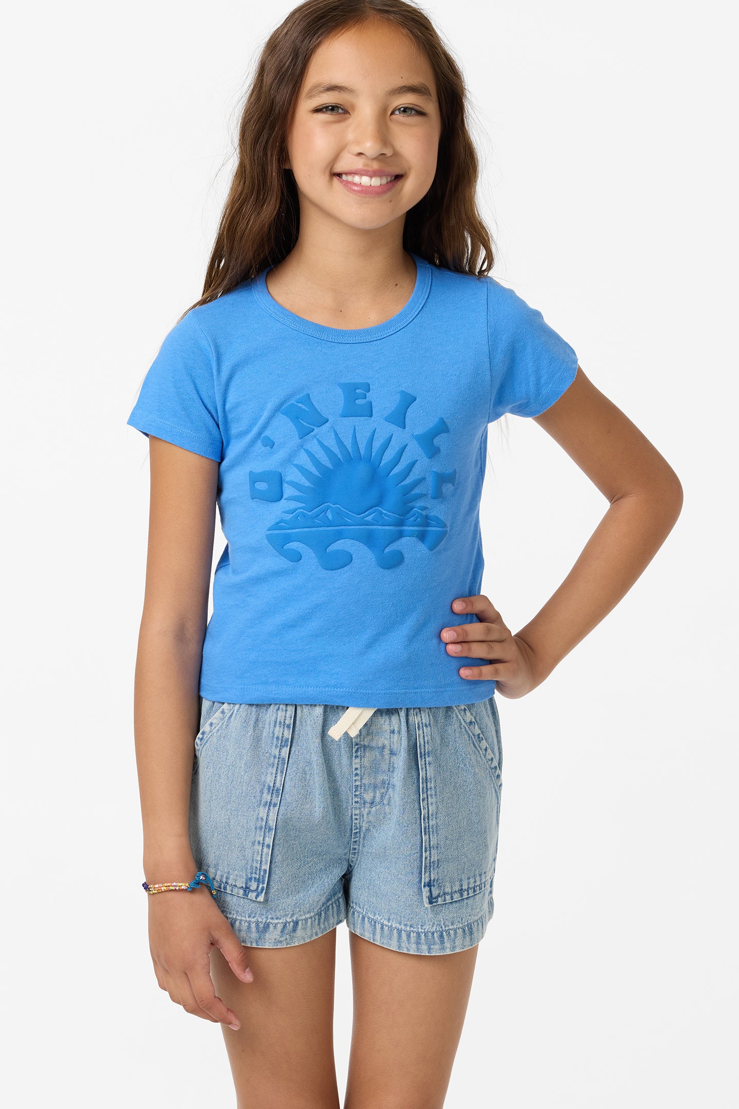 Girl's Strato Willa Skimmer Tee - Regatta Blue | O'Neill