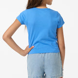 Girl's Strato Willa Skimmer Tee - Regatta Blue | O'Neill