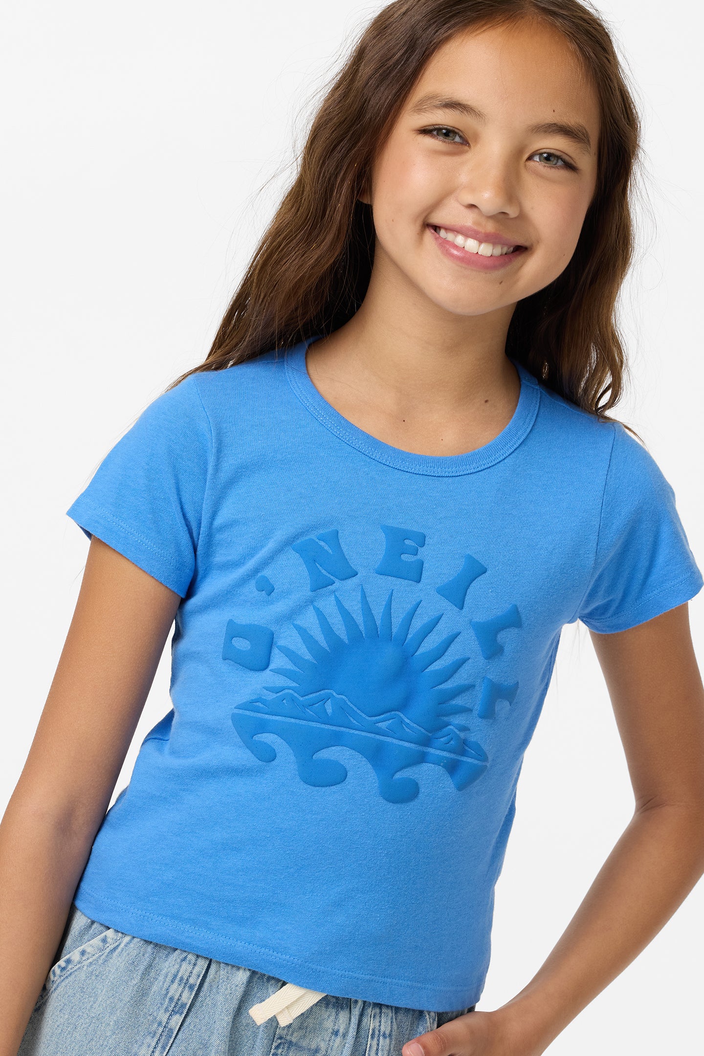 Girl's Strato Willa Skimmer Tee - Regatta Blue | O'Neill