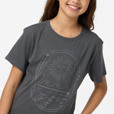 Girl's Sun Shell Angie Tee - Phantom | O'Neill