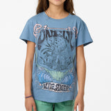Girl's Wave Rider Oversized Tee - Captain'S Blue | O'Neill