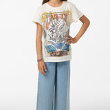 Girl's Wave Rider Oversized Tee - Tofu | O'Neill