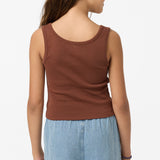 Girl's Motu Tristan Tank - Coconut Brown | O'Neill