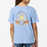 Girl's Mystic Sun Angie Tee - Blue Glass | O'Neill
