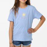 Girl's Mystic Sun Angie Tee - Blue Glass | O'Neill
