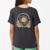 Girl's Mystic Sun Angie Tee - Dark Shadow | O'Neill
