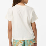 Girl's Retro Stripe Willa Skimmer Tee - Tofu | O'Neill