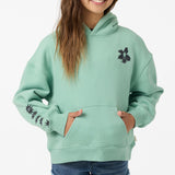 Girl's Tropic Melt Oversized Hoodie - Green | O'Neill