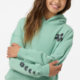 Girl's Tropic Melt Oversized Hoodie - Green | O'Neill