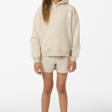 Girl's Tropic Melt Oversized Hoodie - Lt Khaki | O'Neill