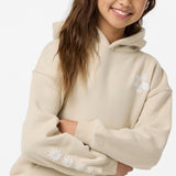 Girl's Tropic Melt Oversized Hoodie - Lt Khaki | O'Neill