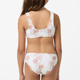 Girl's Ivy Floral Fixed Tri Swim Set - Tofu | O'Neill