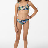Girl's Mermaid Floral Hanky Swim Set - Navy | O'Neill