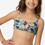 Girl's Mermaid Floral Hanky Swim Set - Navy | O'Neill