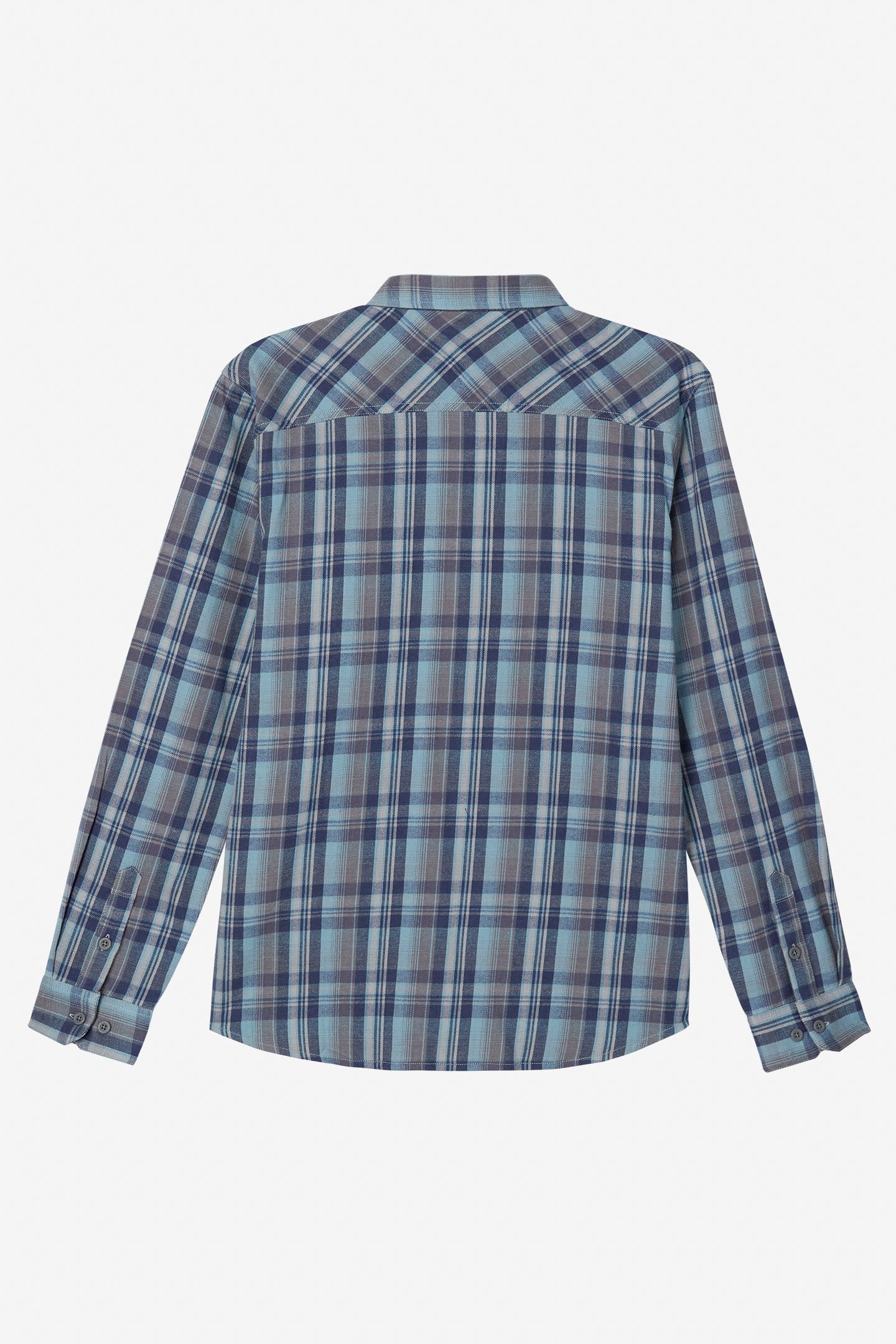 REDMOND PLAID STRETCH FLANNEL LONG SLEEVE SHIRT