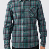 Redmond Plaid Stretch Flannel Long Sleeve Shirt