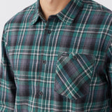 Redmond Plaid Stretch Flannel Long Sleeve Shirt