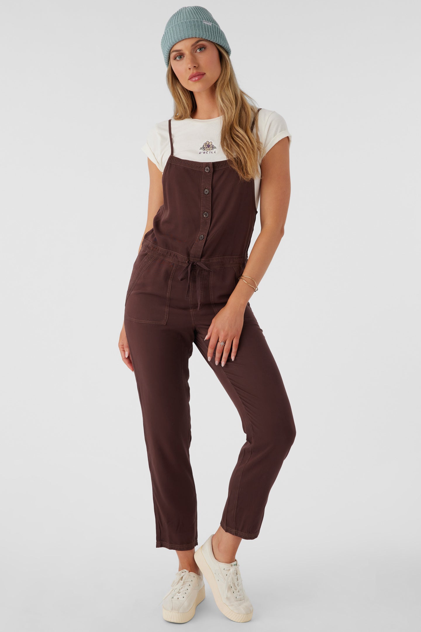 FRANCINA TWILL JUMPSUIT