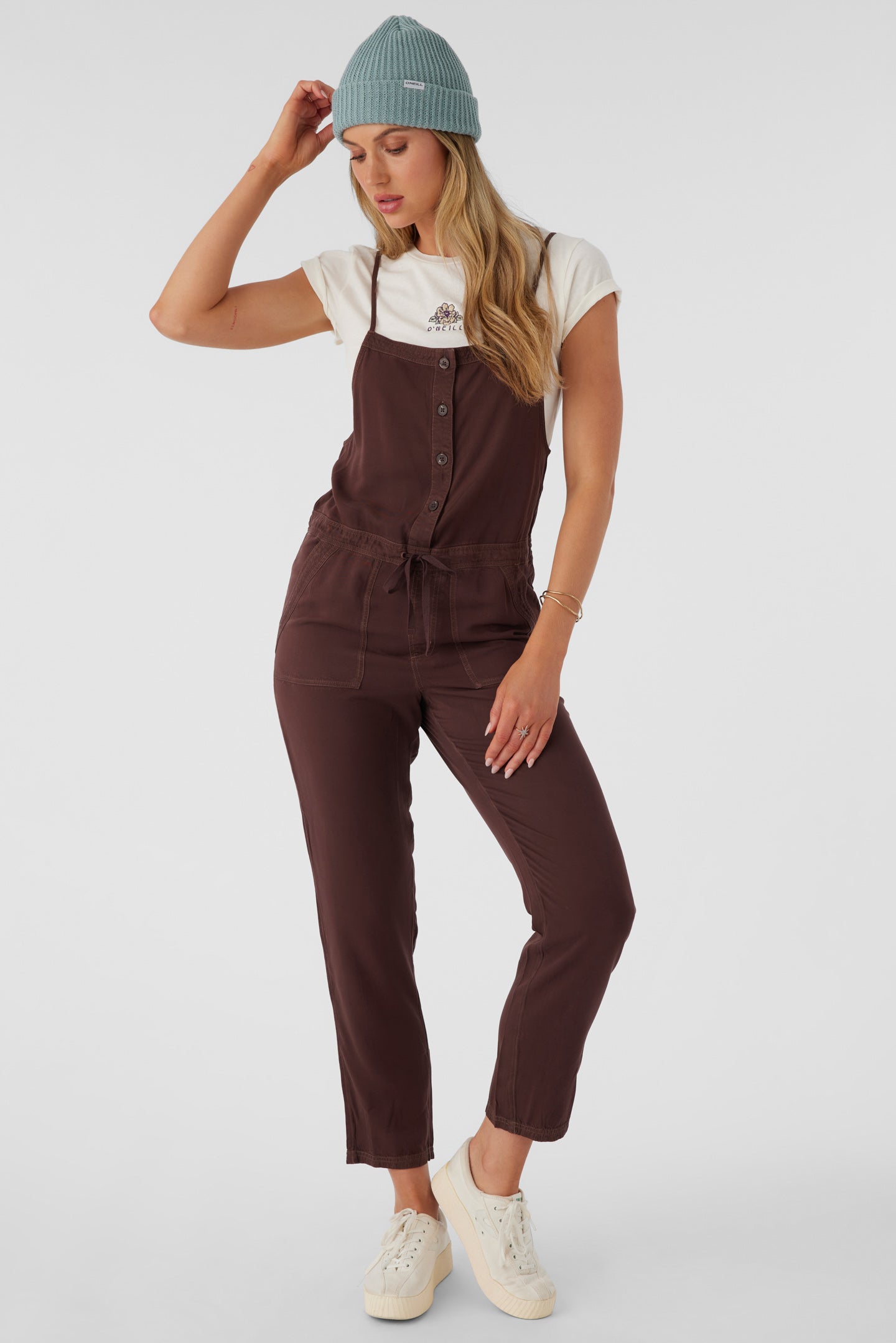 FRANCINA TWILL JUMPSUIT