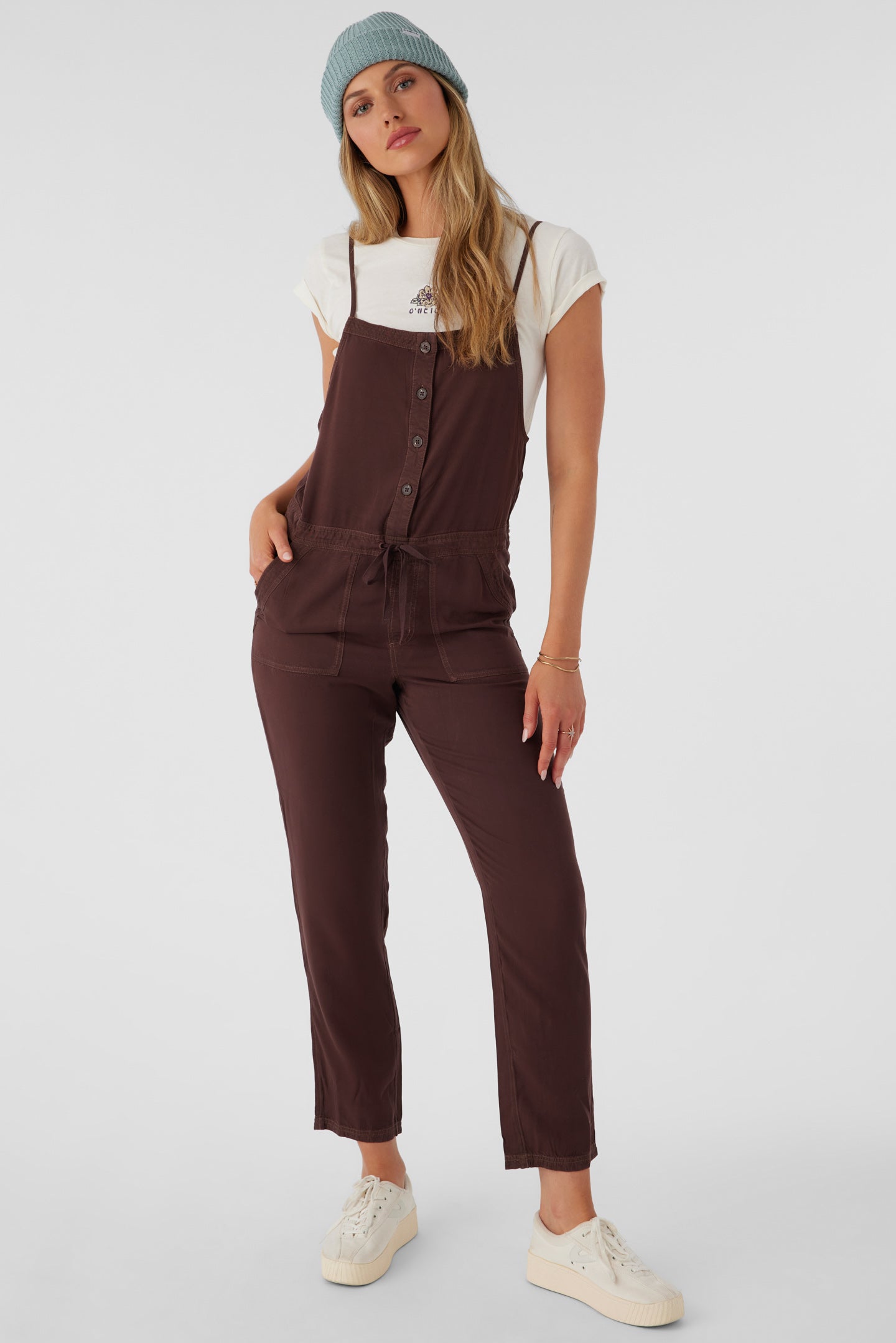 FRANCINA TWILL JUMPSUIT