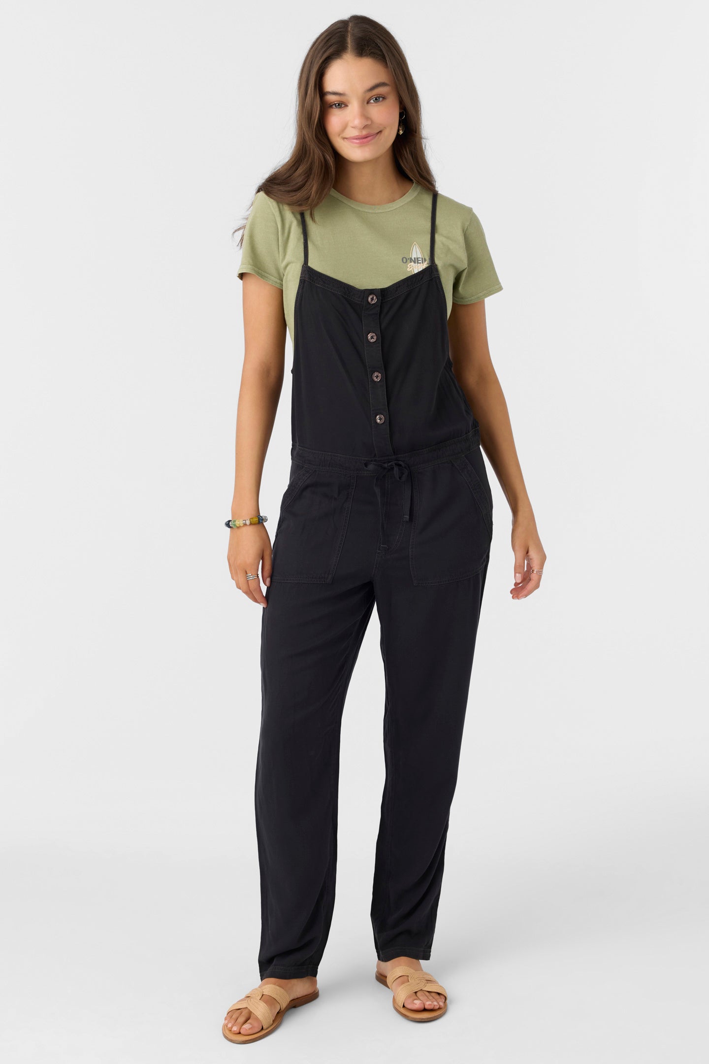 FRANCINA TWILL JUMPSUIT