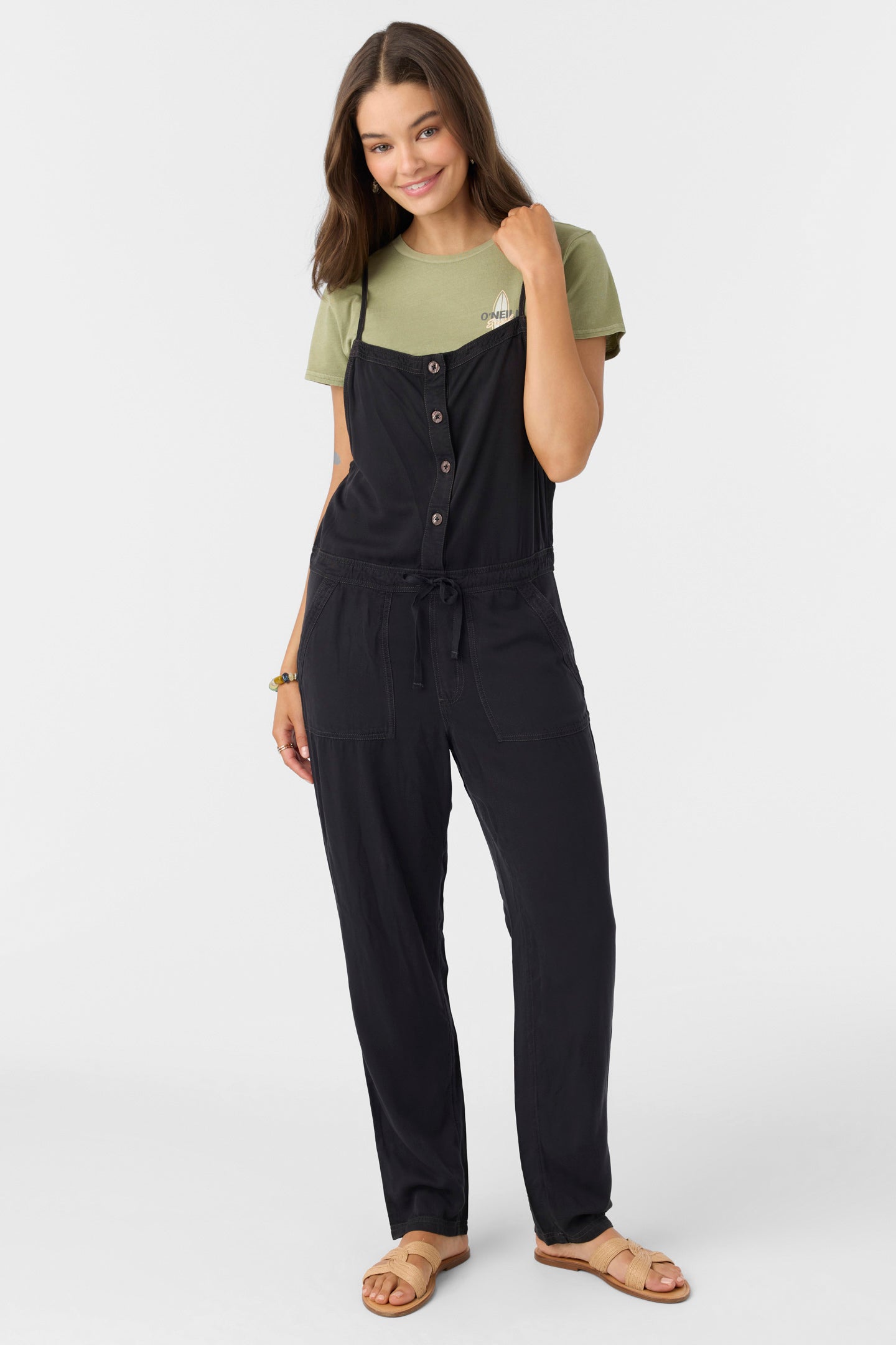 FRANCINA TWILL JUMPSUIT