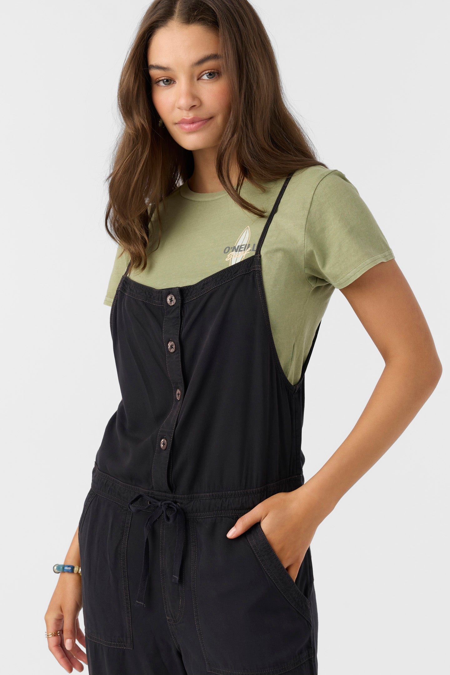 FRANCINA TWILL JUMPSUIT