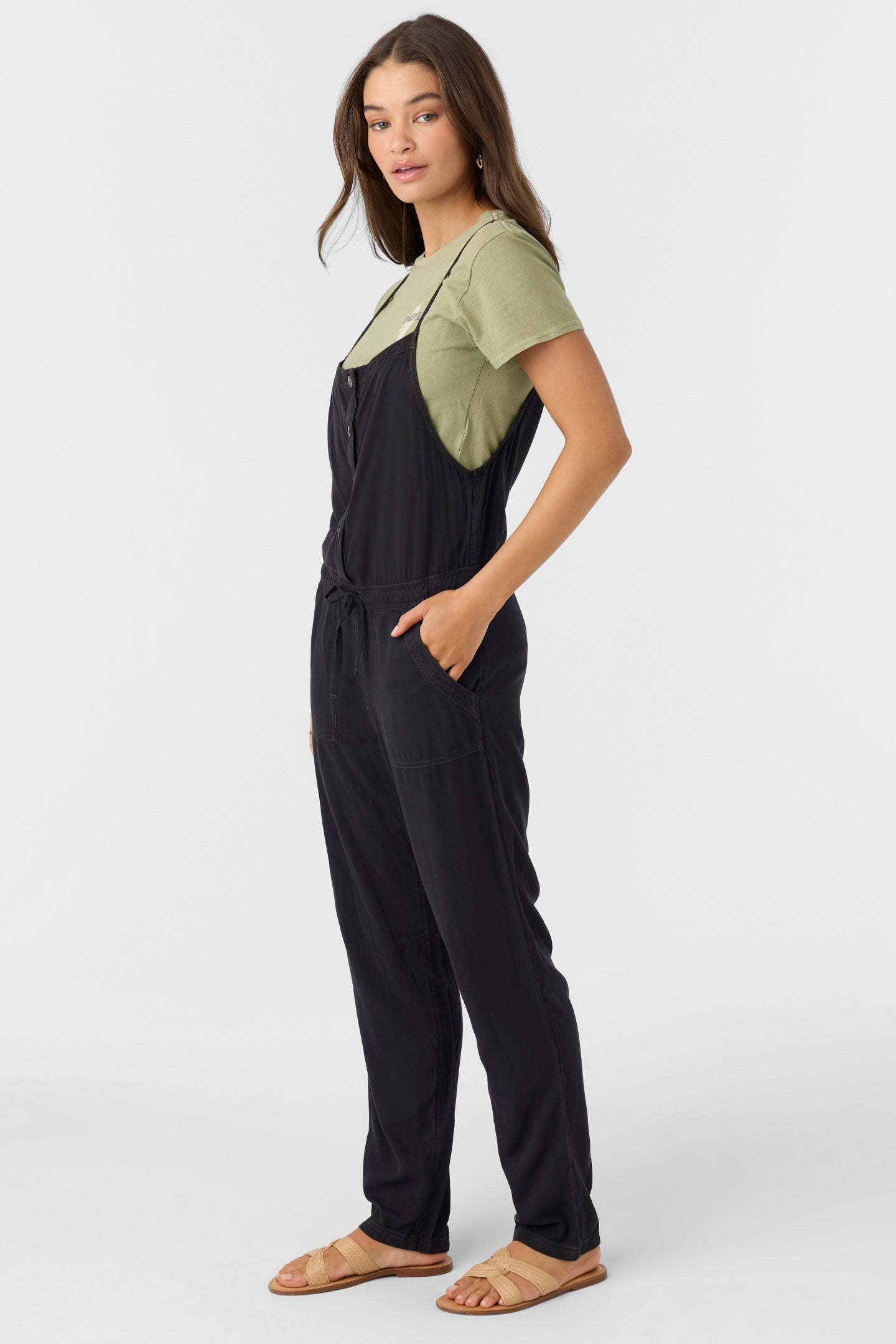 FRANCINA TWILL JUMPSUIT