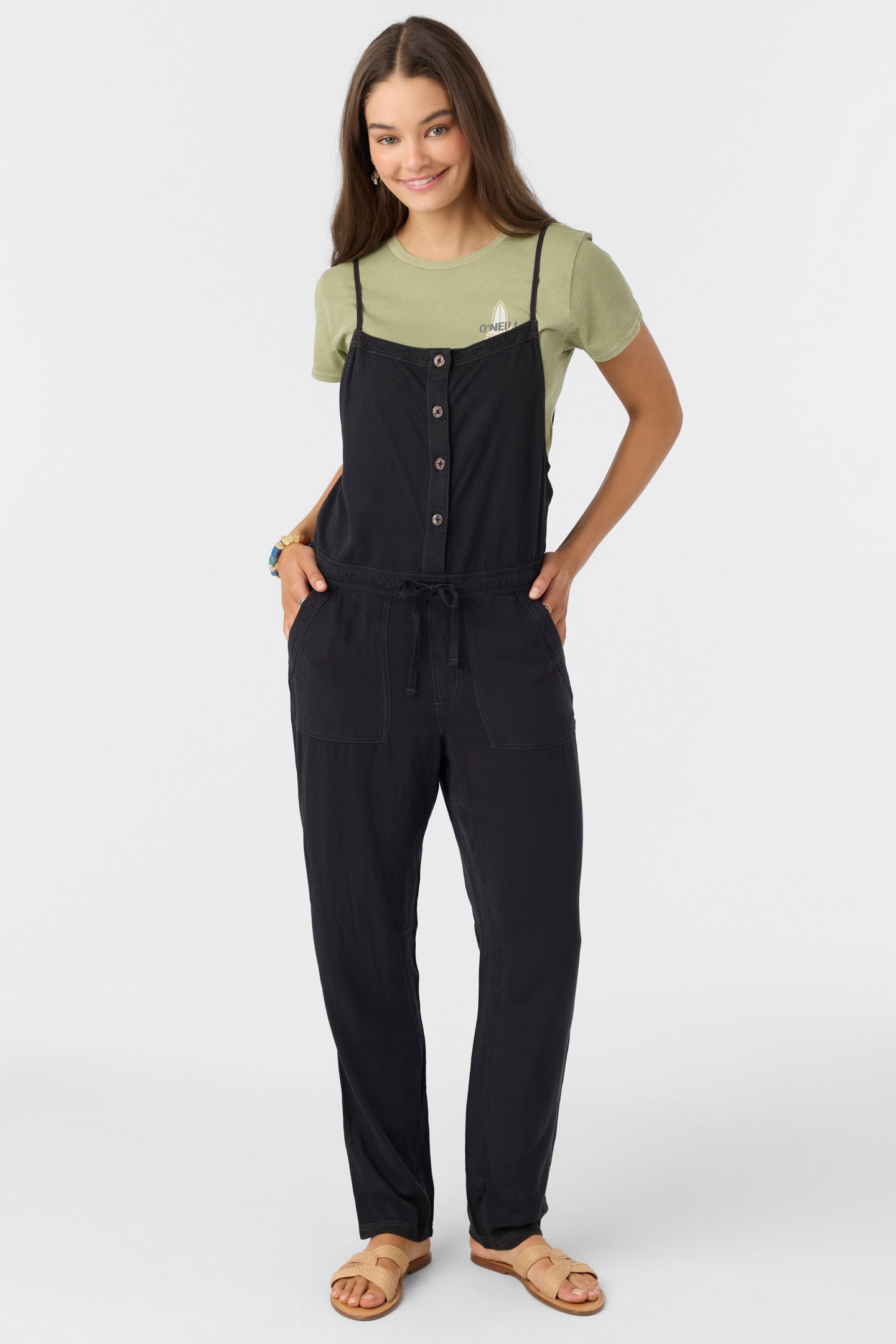 FRANCINA TWILL JUMPSUIT