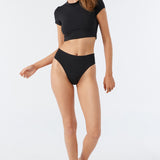 Saltwater Solids Newport Crop Top