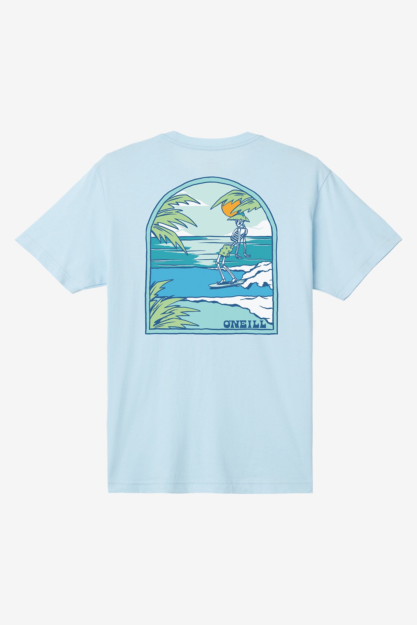 Chill Bones Standard Fit Tee - Sky Blue Heather | O'Neill