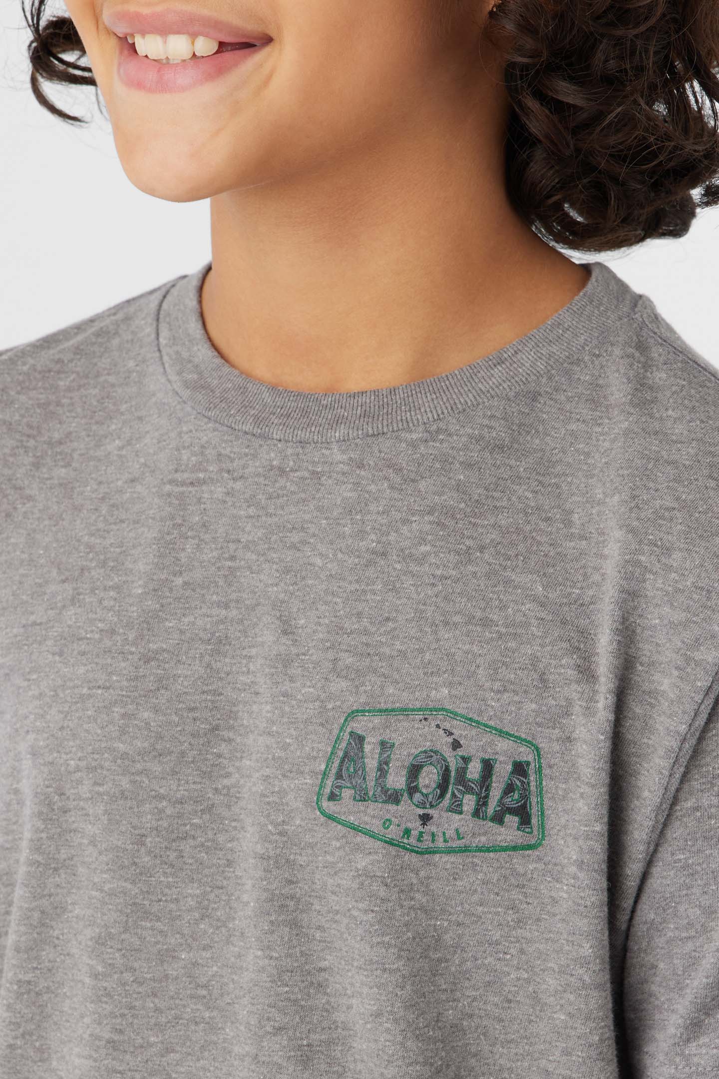 BOY'S BIG ALOHA TEE