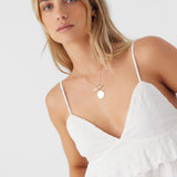 Chloey Textured Knit Tiered Tank Top