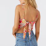 Naama Antalya Floral Handkerchief Top