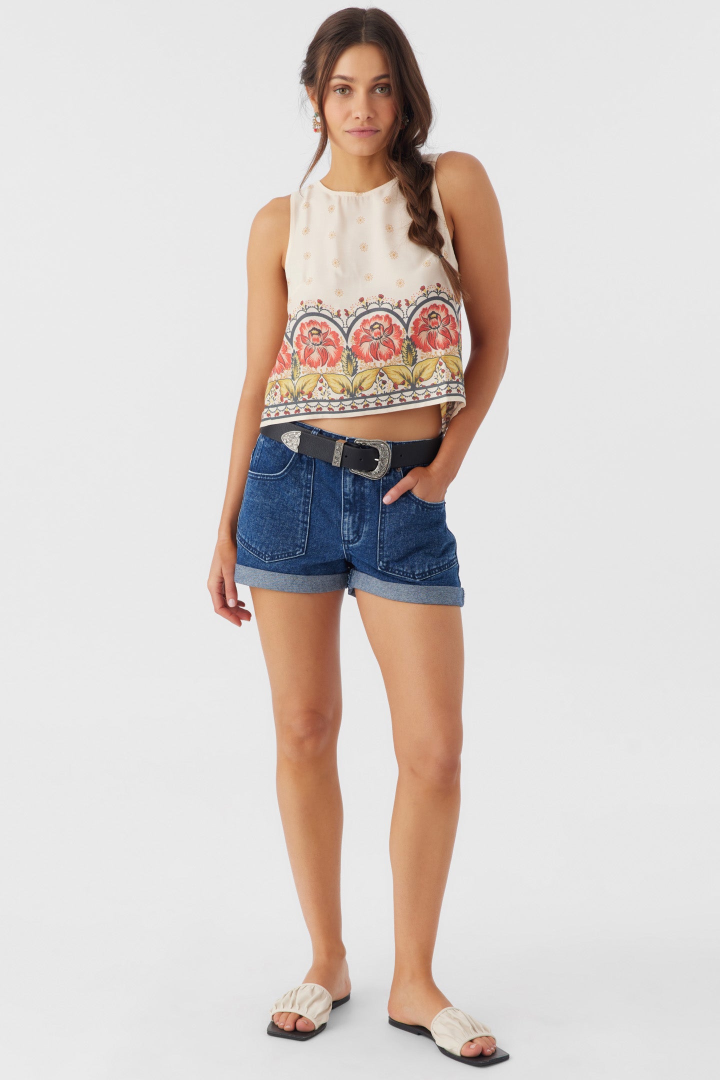 TESSA BRODER PRINT TOP