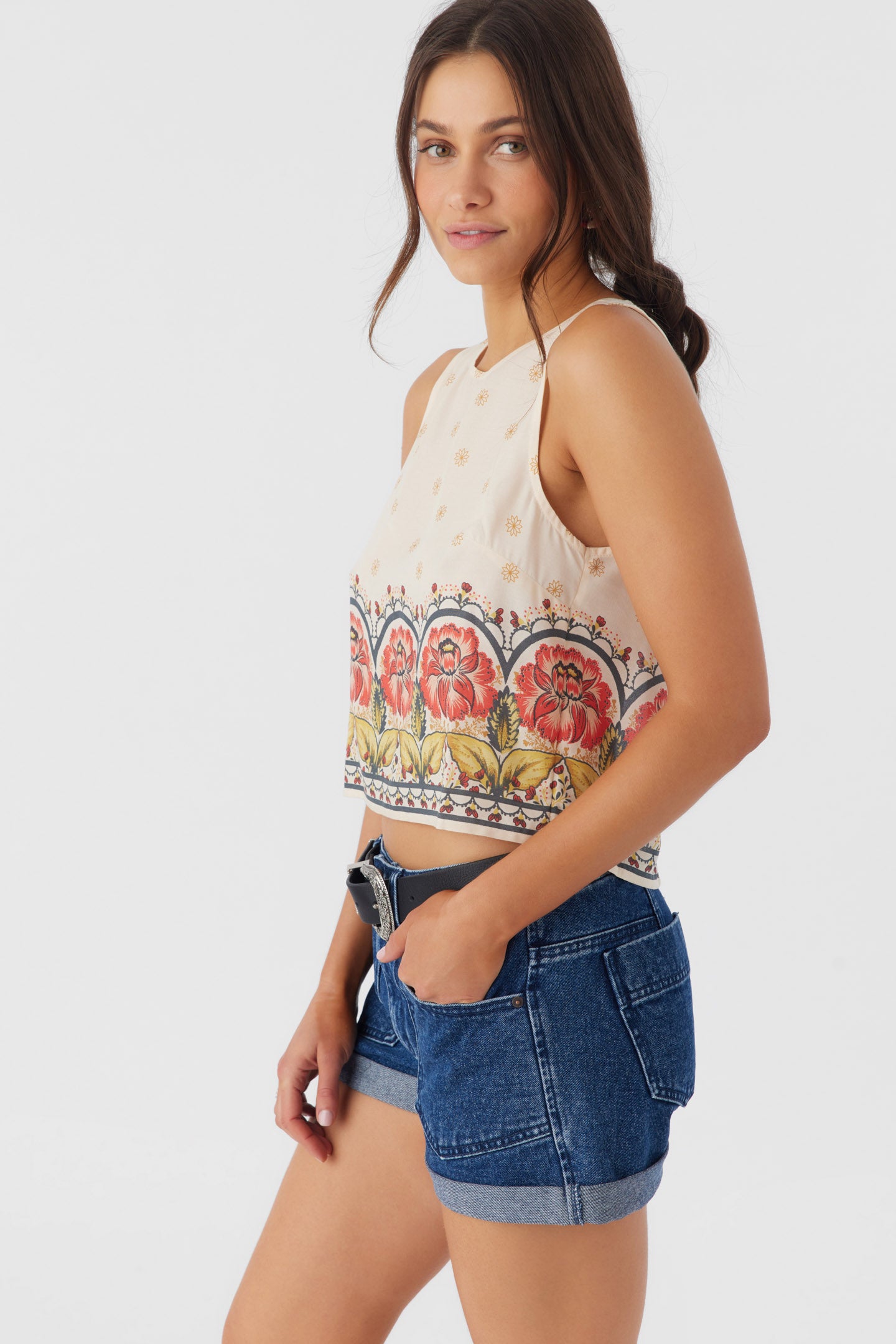 TESSA BRODER PRINT TOP