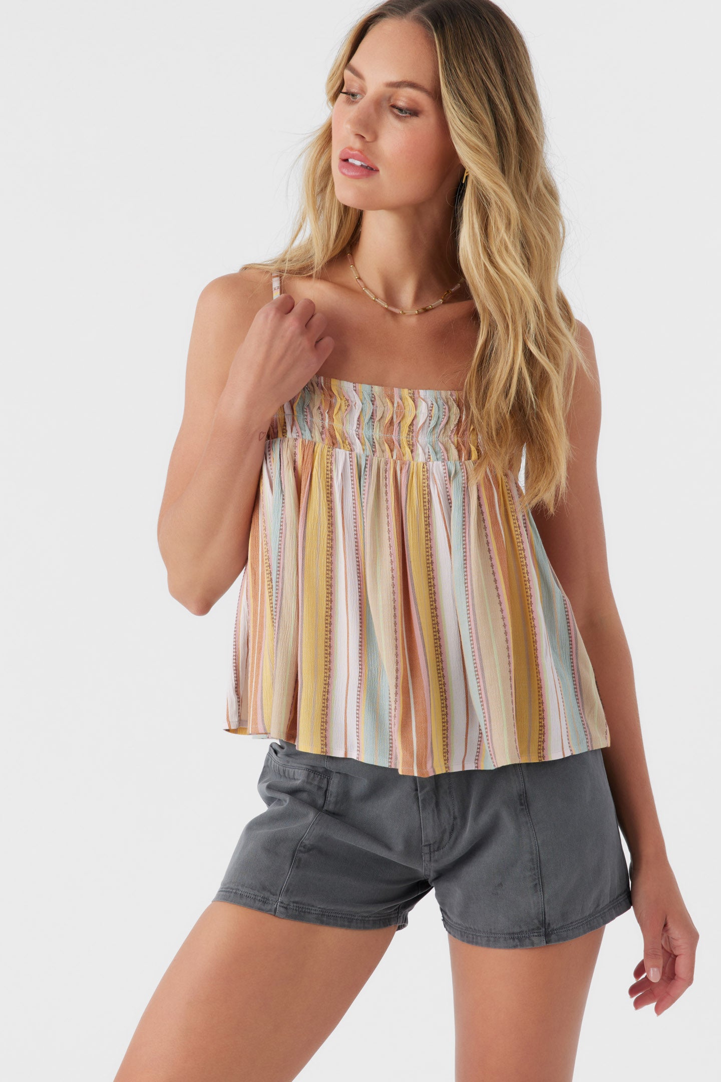 SEBBI STRIPE TANK TOP