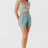 Gabbie Zebra Texture Crop Top