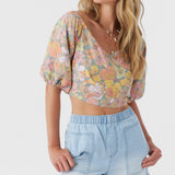 Dorian Janis Floral Top