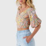 Dorian Janis Floral Top