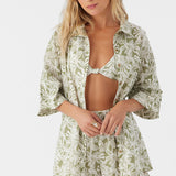 Olivia Halfmoon Oversized Cover-Up Shirt