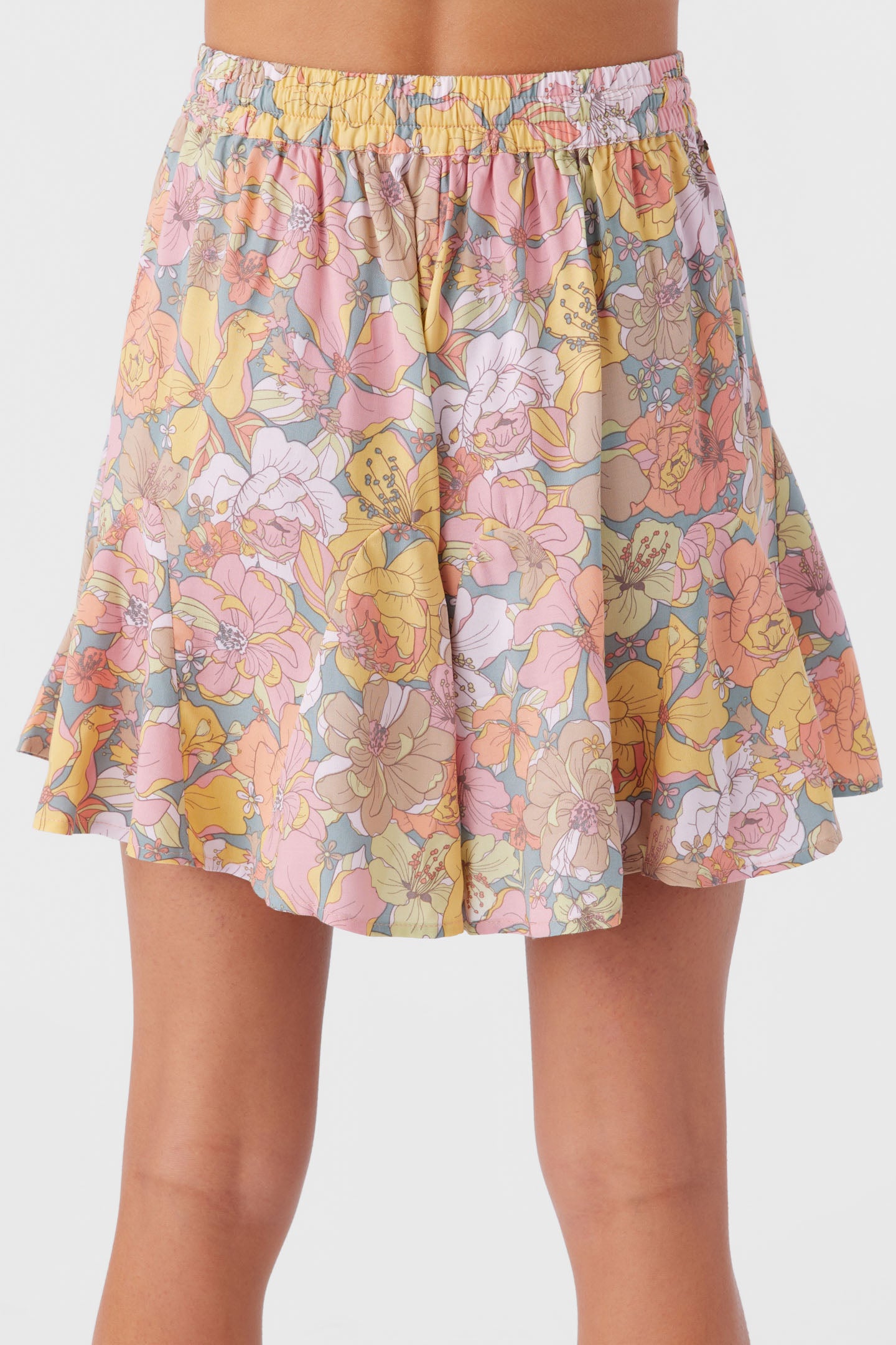 BENNIE JANIS FLORAL FLOWY SHORTS