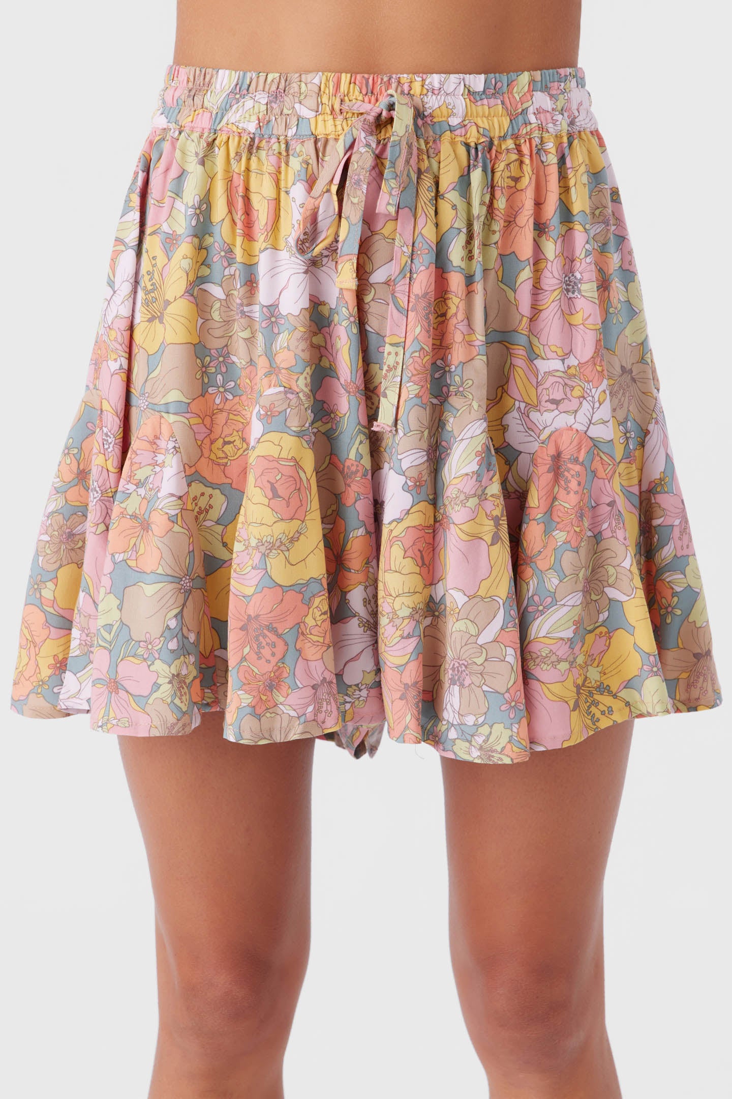 BENNIE JANIS FLORAL FLOWY SHORTS