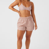 Pam Amor Geo Beach Shorts